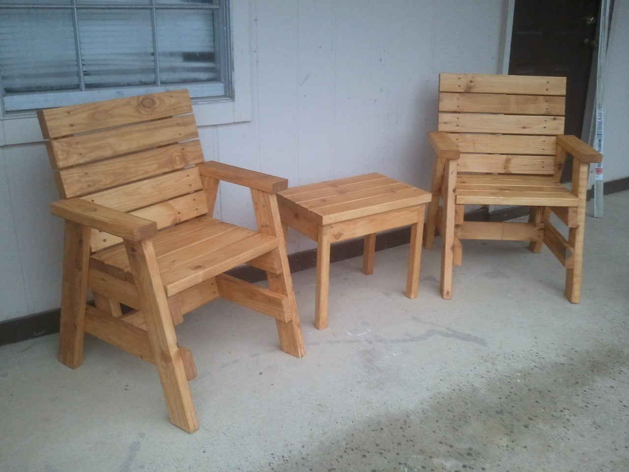 Solid Wood Outdoor Patio Chair – Durable & Stylish Seating for Your Outdoor Oasis