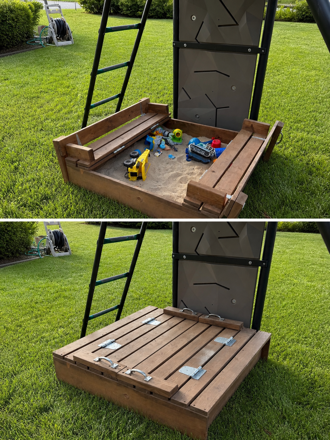 XL Pine Sandbox w/ Cover