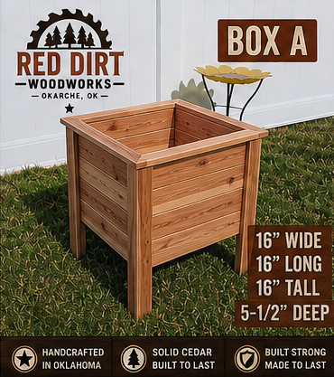 Cedar Planter Boxes - Custom Sizes