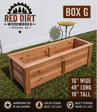 Cedar Planter Boxes - Custom Sizes